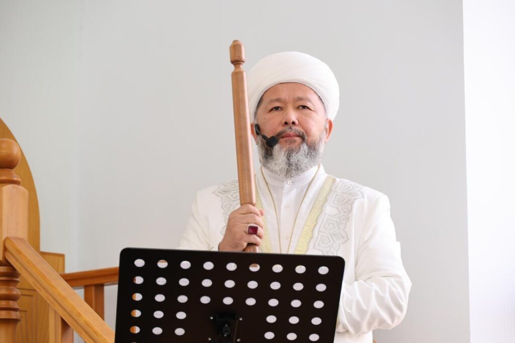 БАС МҮФТИ ҚОНАЕВ ҚАЛАСЫНДА ЖҰМА УАҒЫЗЫН АЙТТЫ