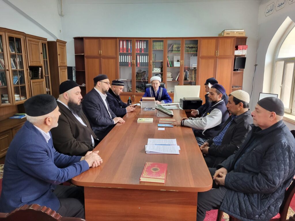 Имамдармен жұмыс жоспарына сәйкес жиын өтті